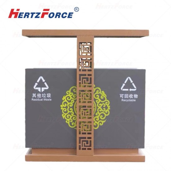 古典风新中式 垃圾桶垃圾箱 90*38*95cm