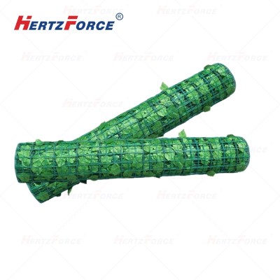 仿真绿叶网/边坡防护网 2*30米  钢丝