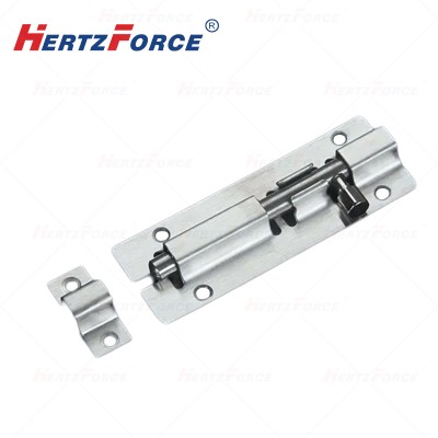 不锈钢插销4寸 明装门栓 25mm*98mm