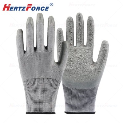 平挂乳胶皱纹手套 L码 50g