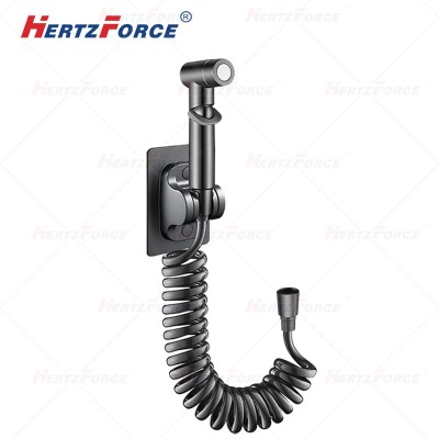 免按压强增压马桶喷枪 三件套 高145*宽57mm