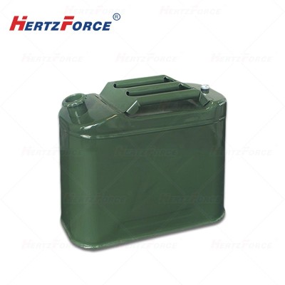 立式铁盖（升级加厚款）汽油桶柴油壶 15升