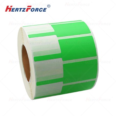 热转印P型标签纸 30*45+50mm 150张/卷 绿色