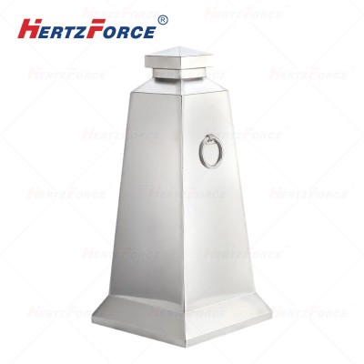 不锈钢路锥 方顶 32*32*68cm