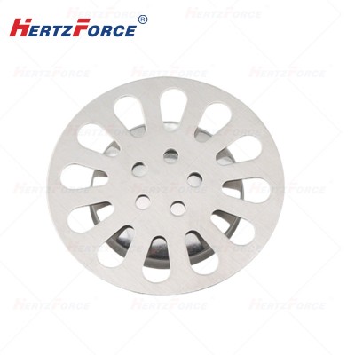 不锈钢圆形地漏盖 10cm 带碗