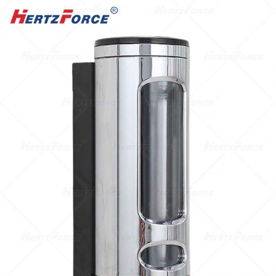 壁挂式皂液器 单头400ml 电镀