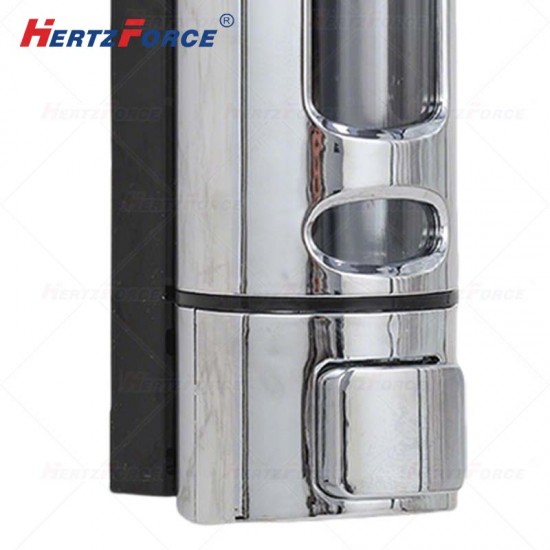 壁挂式皂液器 单头400ml 电镀