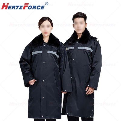 防寒大衣 加长反光款 码数160-190