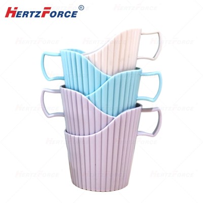 塑料杯托一次性纸杯杯托杯架 混色装 30个/套