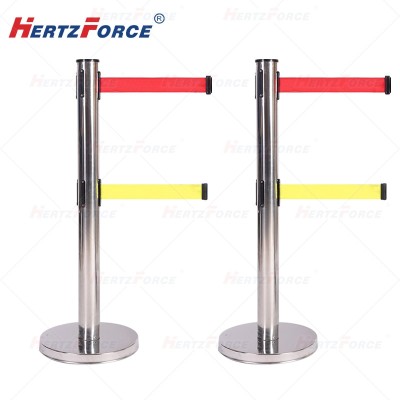 不锈钢伸缩围栏 伸缩带长5米 2根/套