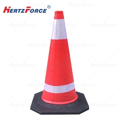 EVA反光路锥 高度69cm底座41.5*41.5cm