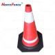 EVA反光路锥 高度69cm底座41.5*41.5cm