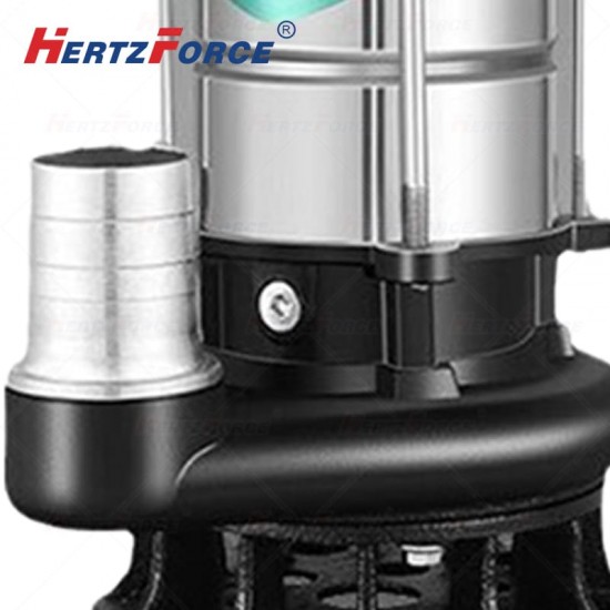 220V不锈钢 小型潜水泵 2寸/1500W/10米线