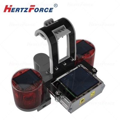 太阳能声光报警器 感应距离7~10米