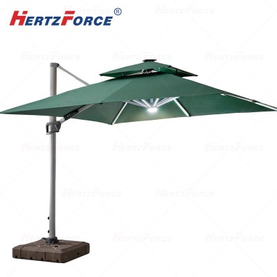 太阳能户外遮阳伞 3m Logo可定制