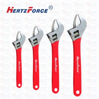 塑柄活动扳手 通体铬钒钢材质 6吋