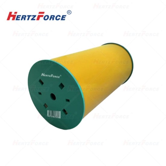标签机打印耗材 打印机标签胶贴 320mm*20m 黄色 (1盒/卷)