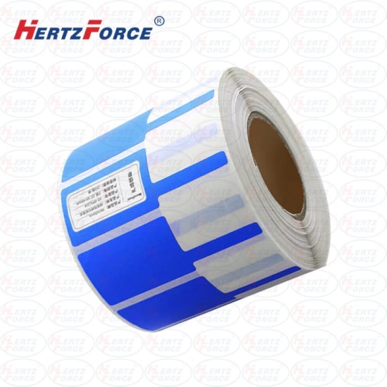 线缆热转印标签纸 P型 25*38+40mm（200张/卷）蓝色
