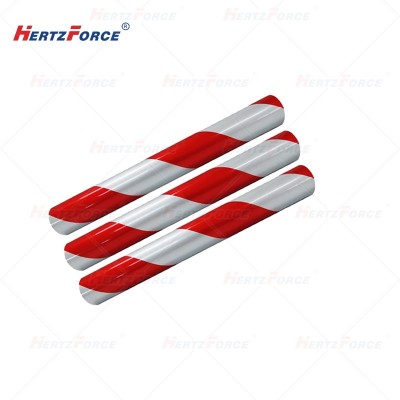 安全反光标贴红白斜纹 1200*600mm