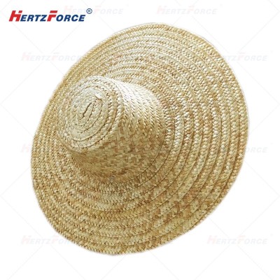 防晒草帽 麦秆户外防晒帽 直径40cm