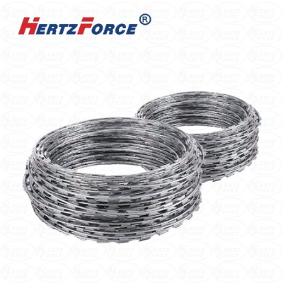 刀片刺网 隔离防护网 卷径50mm