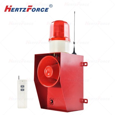 无线遥控声光报警器 130dB 遥控范围2000米