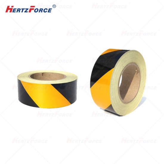 警示胶带 反光地贴警示膜 48mm*30米
