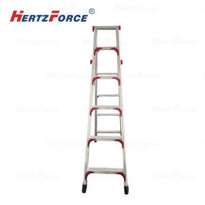 加厚加固铝合金人字梯 2米