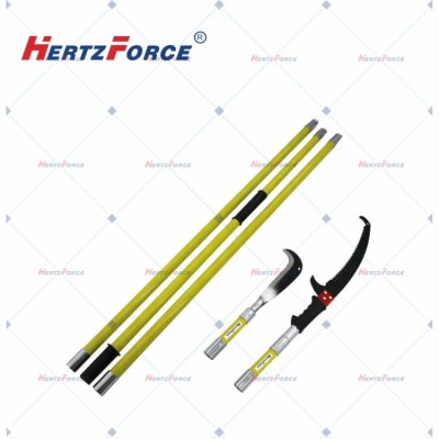 多功能高枝手用锯+砍柴刀 三节-4.5米