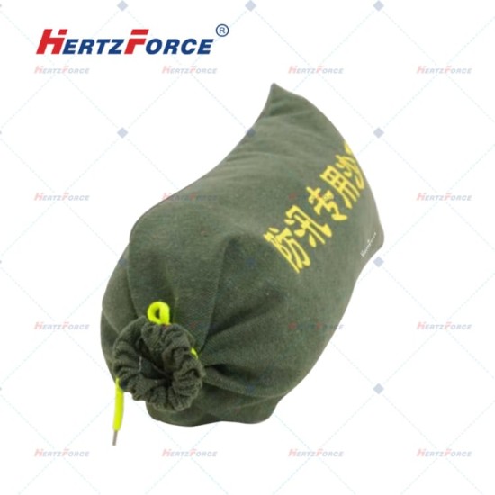 应急堵水加厚帆布防汛沙袋（抽绳款）配色 25*50cm