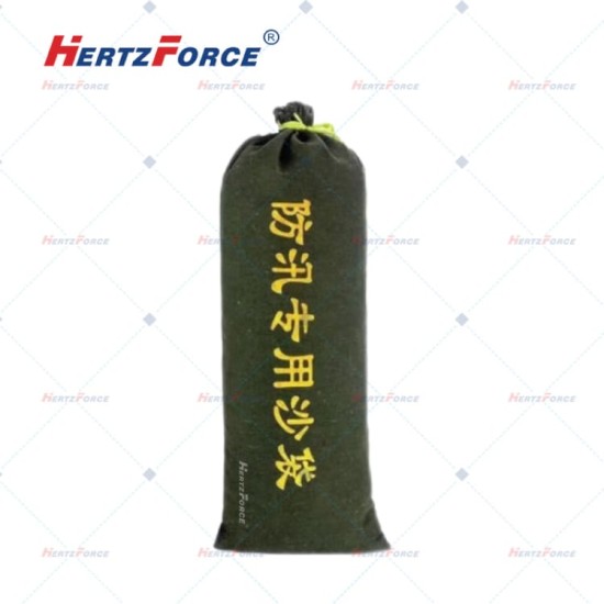 应急堵水加厚帆布防汛沙袋（抽绳款）配色 25*50cm