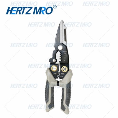 多功能铬钒钢剥线钳 长：22cm