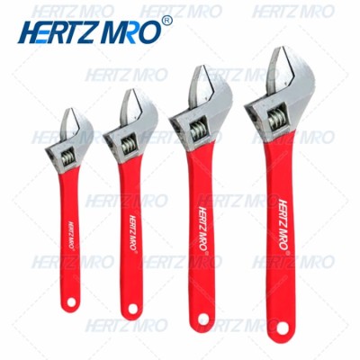 塑柄活动扳手 通体铬钒钢材质 6吋