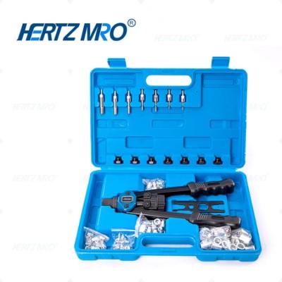 手动铆钉枪 螺母工具M3-M12螺纹螺母铆钉机 110件套