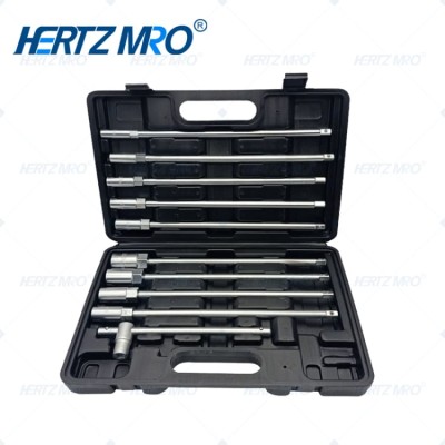 套筒组套 可换头套筒 T套筒 11件套