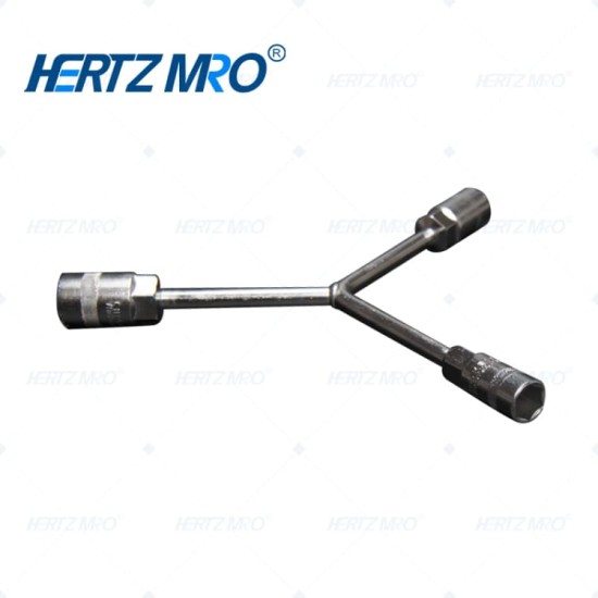 Y型外六角套筒 三叉套筒8-9-10mm 5个装