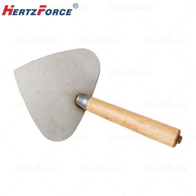 木柄桃形抹泥板25*18.5cm