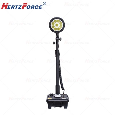 升降轻便移动灯 IP65 DC14.8V