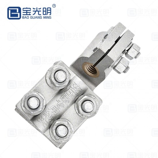 电力变压器铜铝佛手线夹 总长120mm SBG-M12