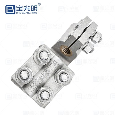 电力变压器铜铝佛手线夹 总长120mm