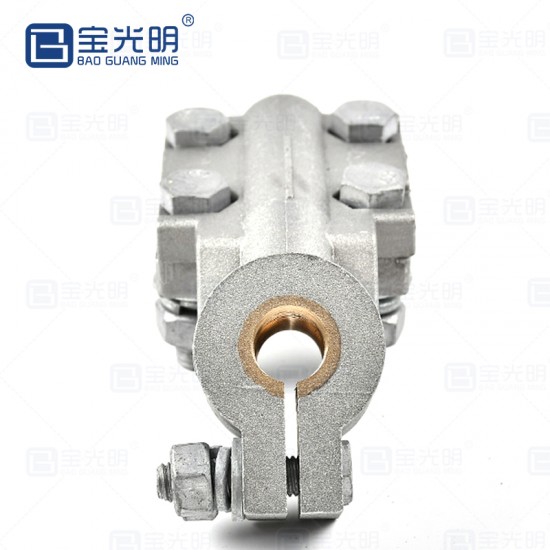 电力变压器铜铝佛手线夹 总长135mm