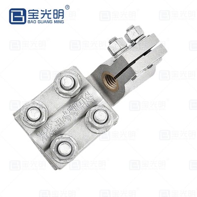 电力变压器铜铝佛手线夹 总长135mm