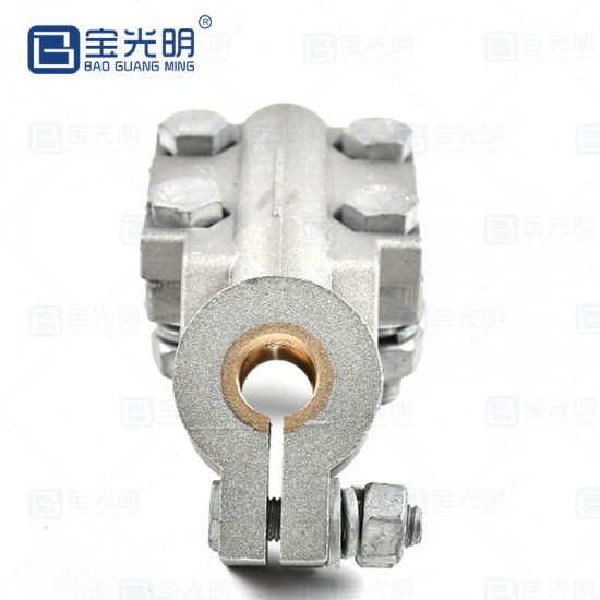 电力变压器铜铝佛手线夹 总长150mm