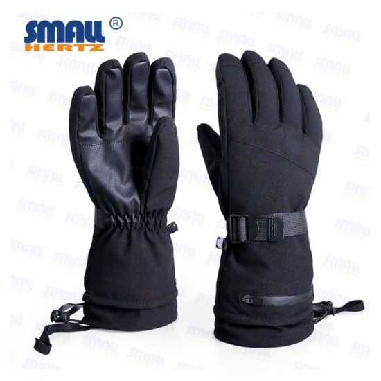 防寒手套 秋冬季保暖手套 加绒黑色 S M L XL