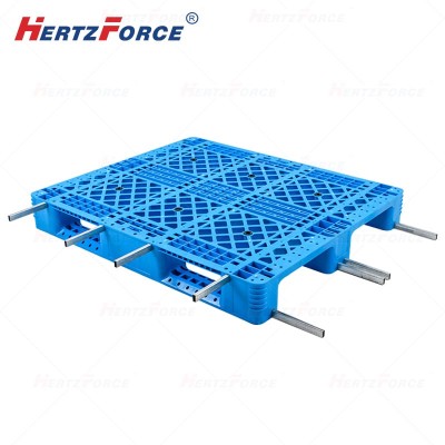 注塑格栅川字型 托盘加八根钢管120*100*15cm