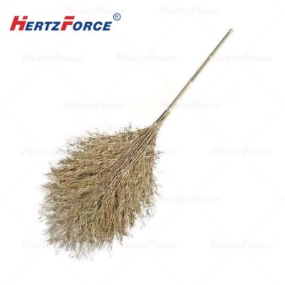 扫把 竹编大扫把 竹杆带叶 4斤 长度2.2米