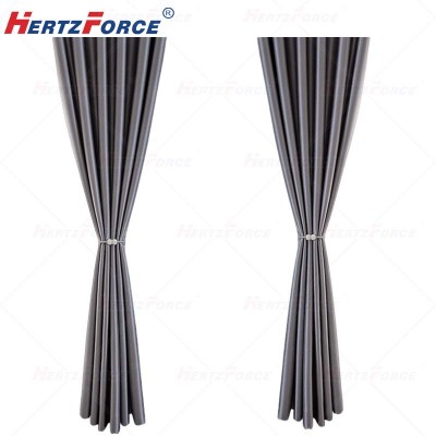 阻燃全遮光隔热 窗帘1m*2.7m黑/灰/绿可选