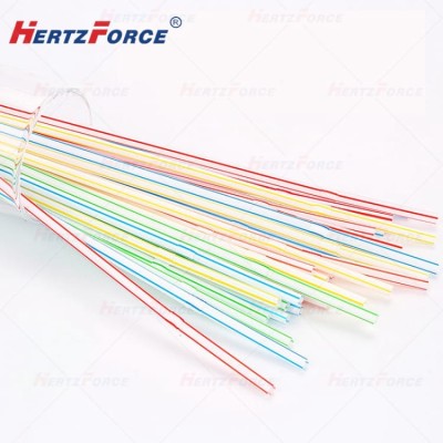 一次性彩条可弯曲吸管5*205mm （1件=2万根）