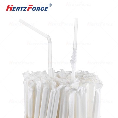 一次性透明可弯曲 吸管5*205mm(1件=2万根)